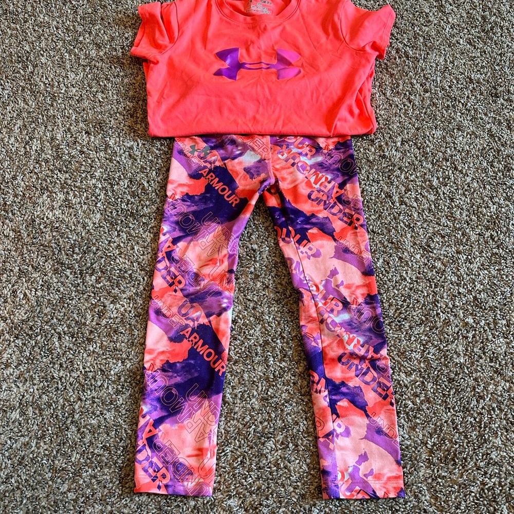 Girl under armour set